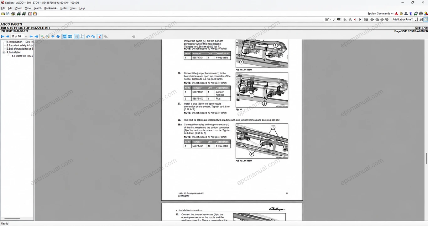 AGCO AGRICULTURAL ALL DATABASE (EU UK) 2.1.80 screenshot 8