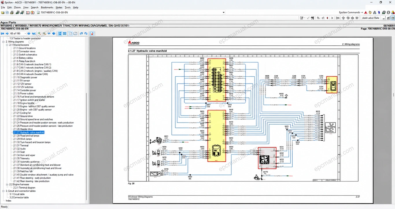 AGCO AGRICULTURAL ALL DATABASE (EU UK) 2.1.80 screenshot 9