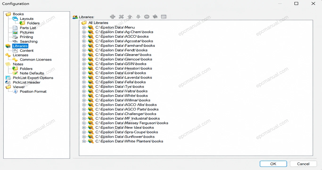 AGCO AGRICULTURAL ALL DATABASE (EU UK) 2.1.80 screenshot 11