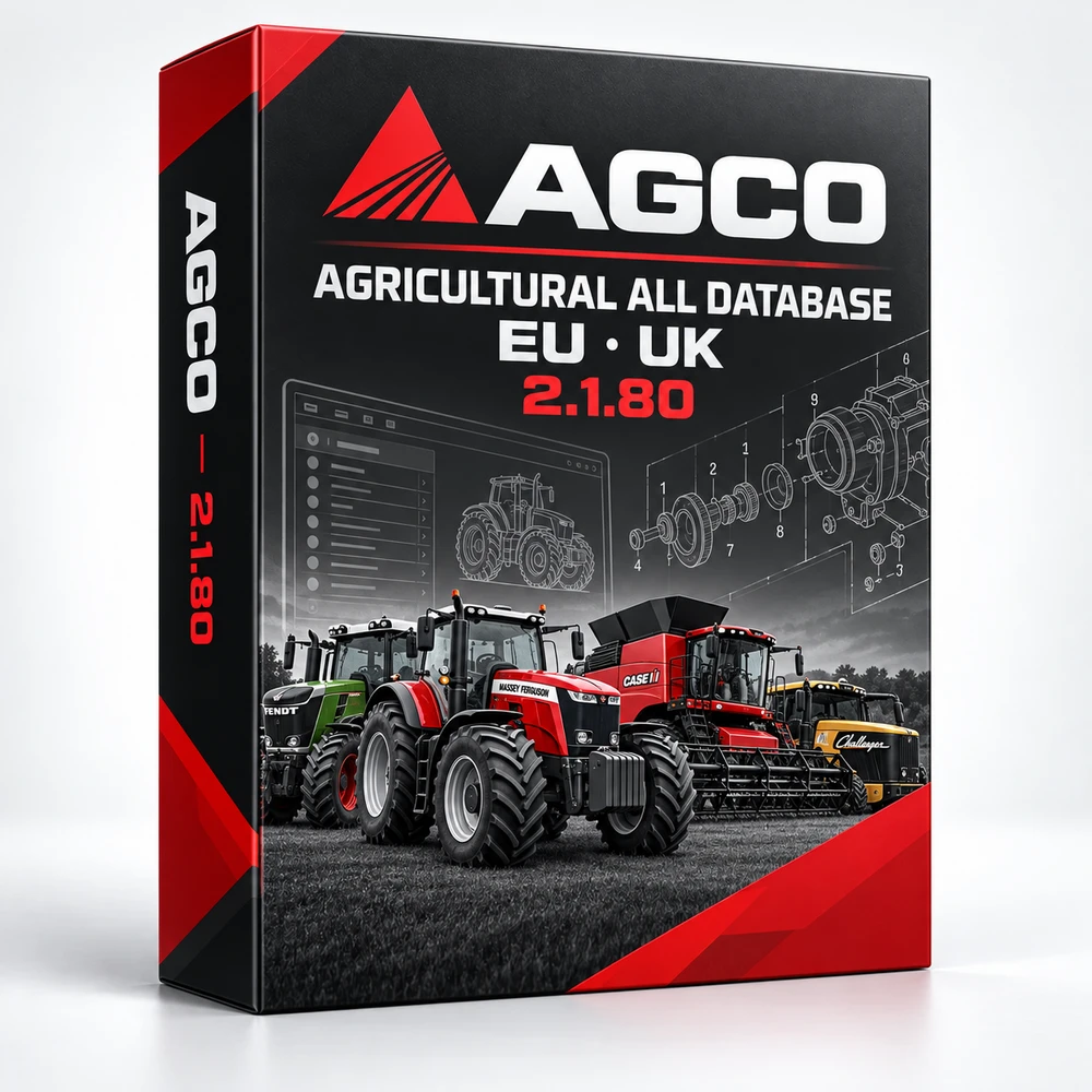 AGCO AGRICULTURAL ALL DATABASE (EU UK) 2.1.80