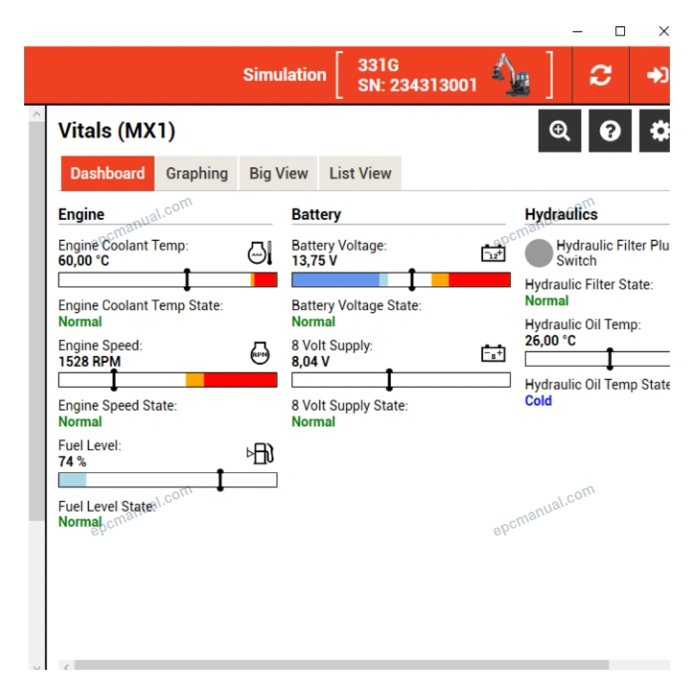 AGCO SERVICE ANALYZER 90.14 screenshot 5