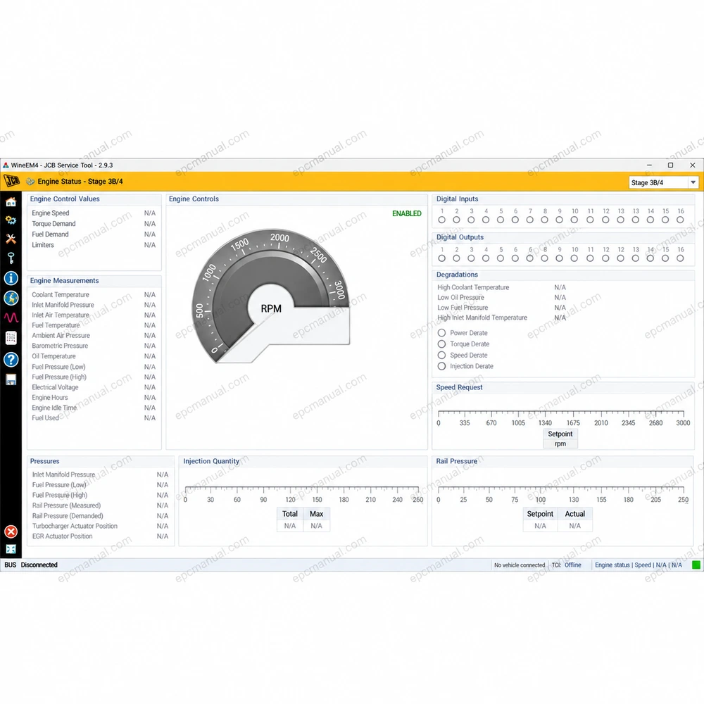 AGCO SISU POWER WINEEM4 SERVICE TOOL screenshot 6