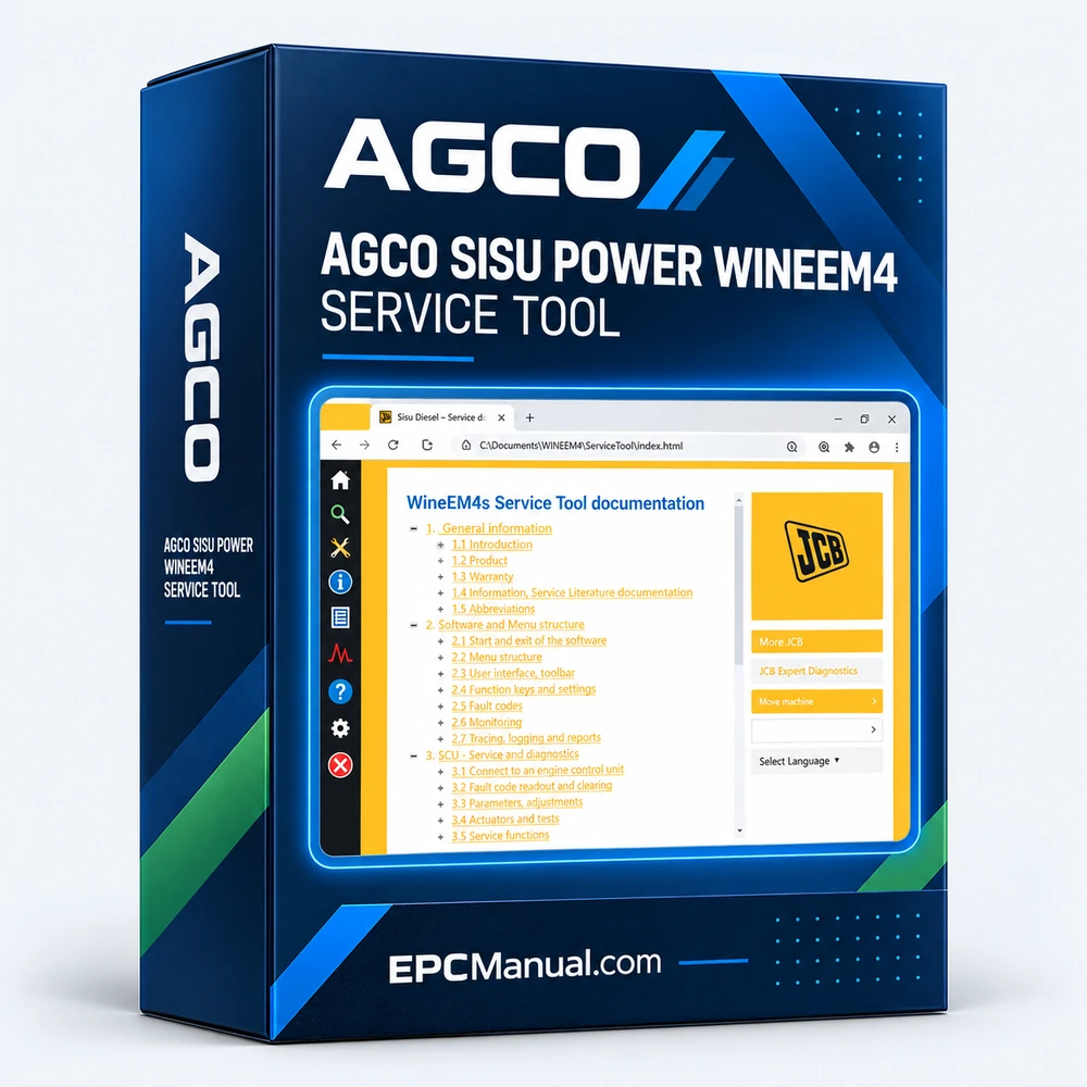 AGCO SISU POWER WINEEM4 SERVICE TOOL