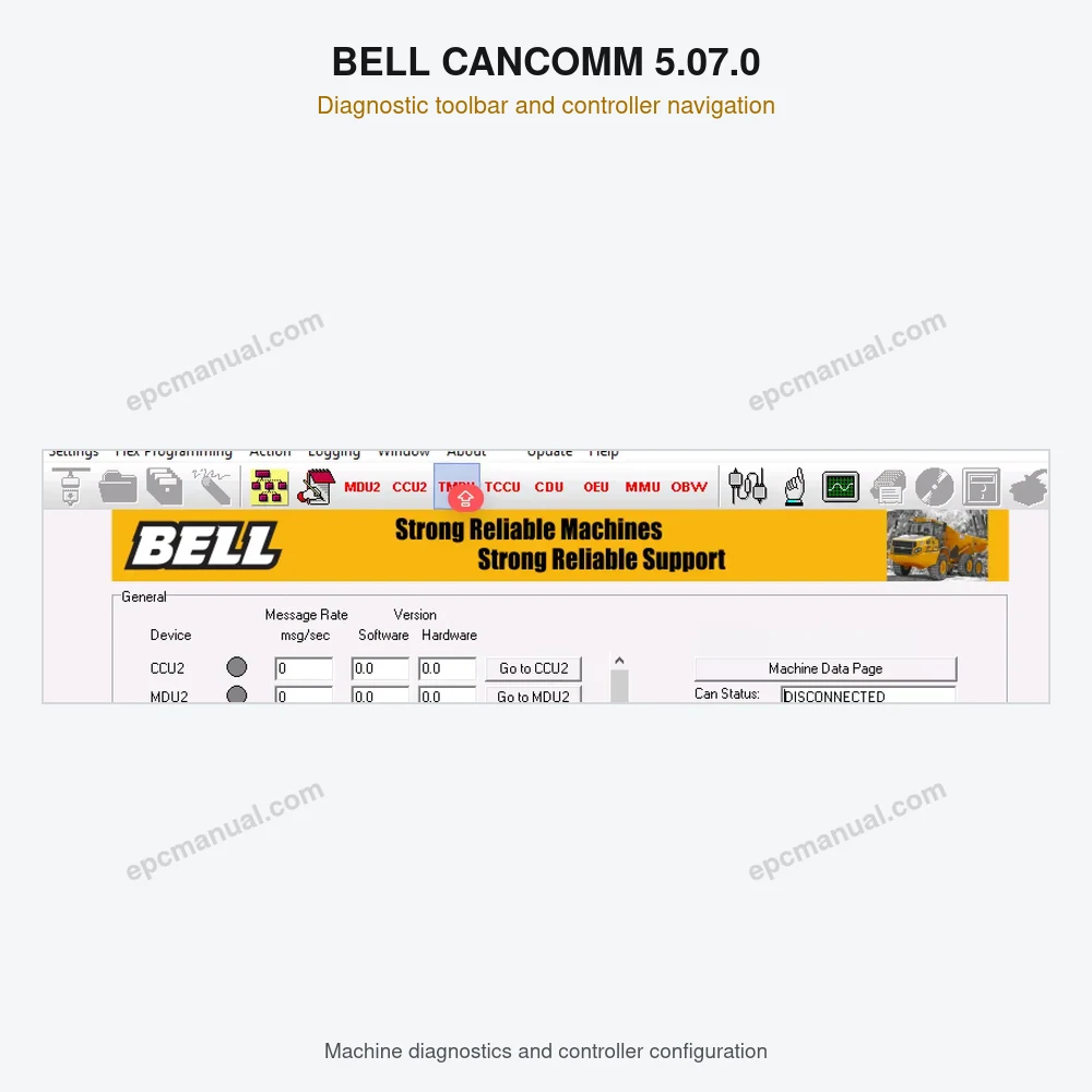 BELL CANCOMM 5.07.0 screenshot 6