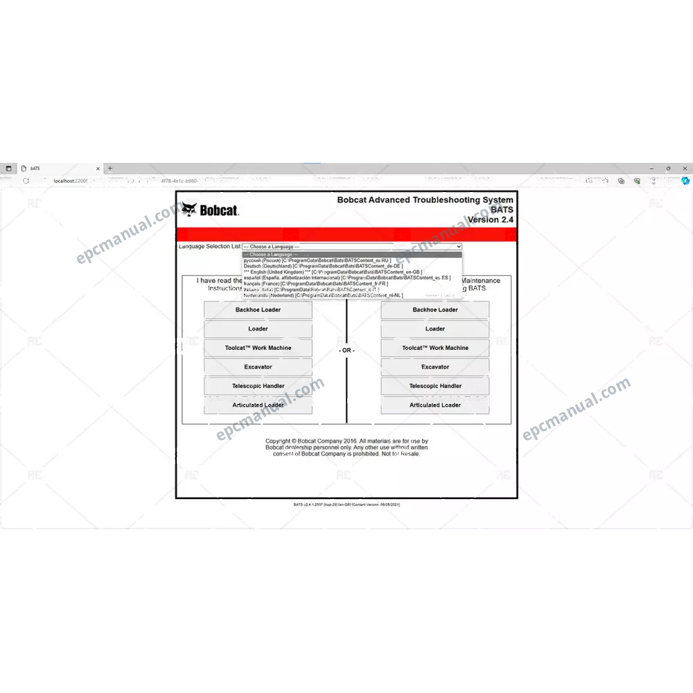 BOBCAT BATS 2021.05 screenshot 10