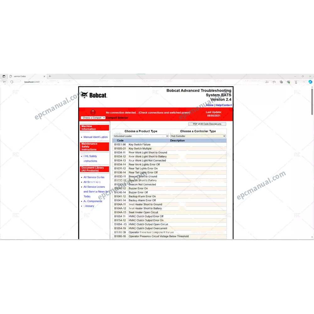 BOBCAT BATS 2021.05 screenshot 12
