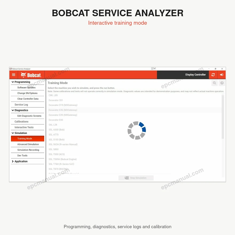 BOBCAT SERVICE ANALYZER 92.10 screenshot 4