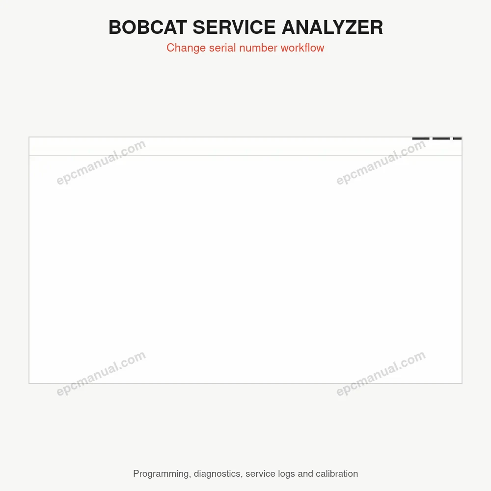 BOBCAT SERVICE ANALYZER 92.10 screenshot 10
