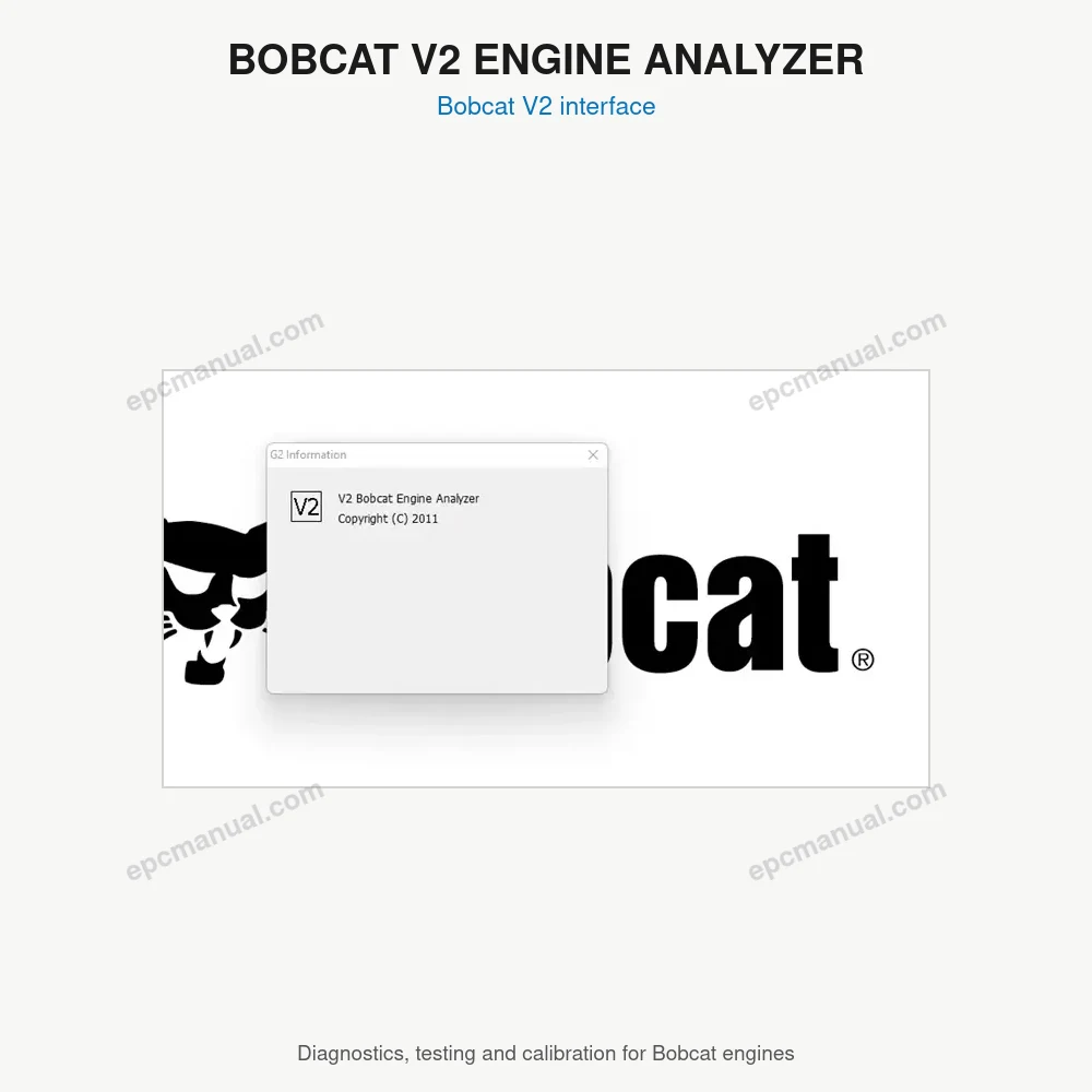 BOBCAT V2 ENGINE ANALYZER 01.40 screenshot 19