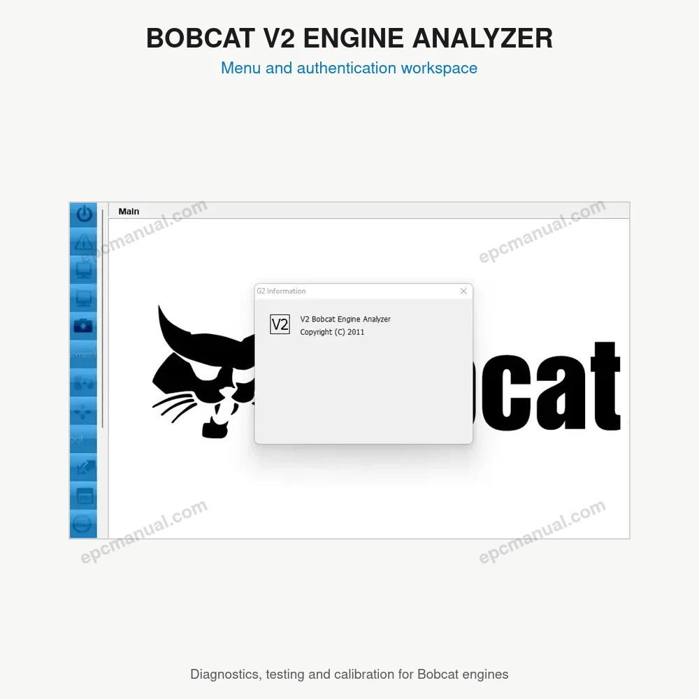BOBCAT V2 ENGINE ANALYZER 01.40 screenshot 22