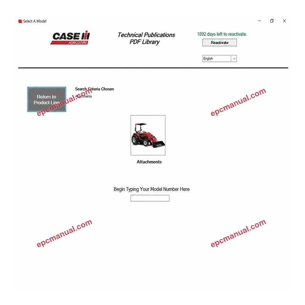 CASE IH TECHNICAL PUBLICATIONS PDF LIBRARY 2017.09 screenshot 4