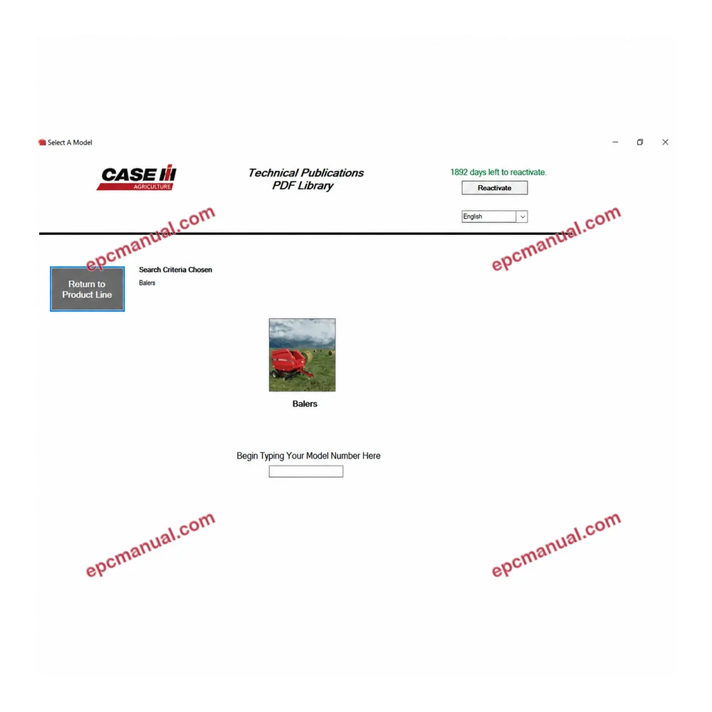 CASE IH TECHNICAL PUBLICATIONS PDF LIBRARY 2017.09 screenshot 5