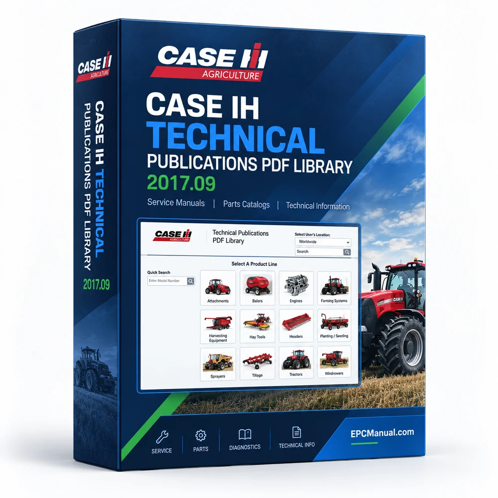 CASE IH TECHNICAL PUBLICATIONS PDF LIBRARY 2017.09