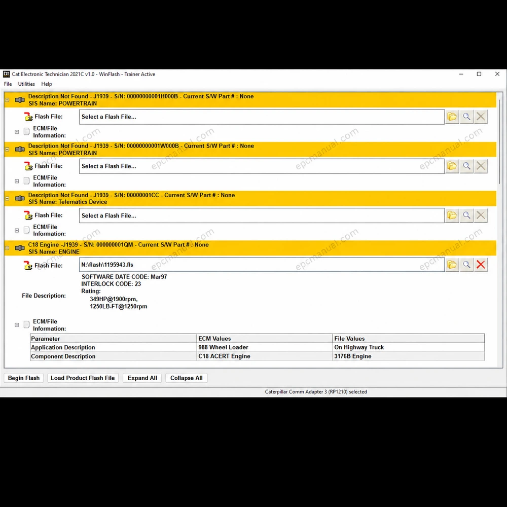CAT FLASH FILES 2021.08 screenshot 4