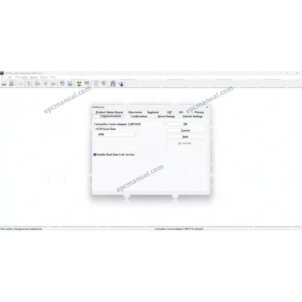 CAT ET 2025C screenshot 3