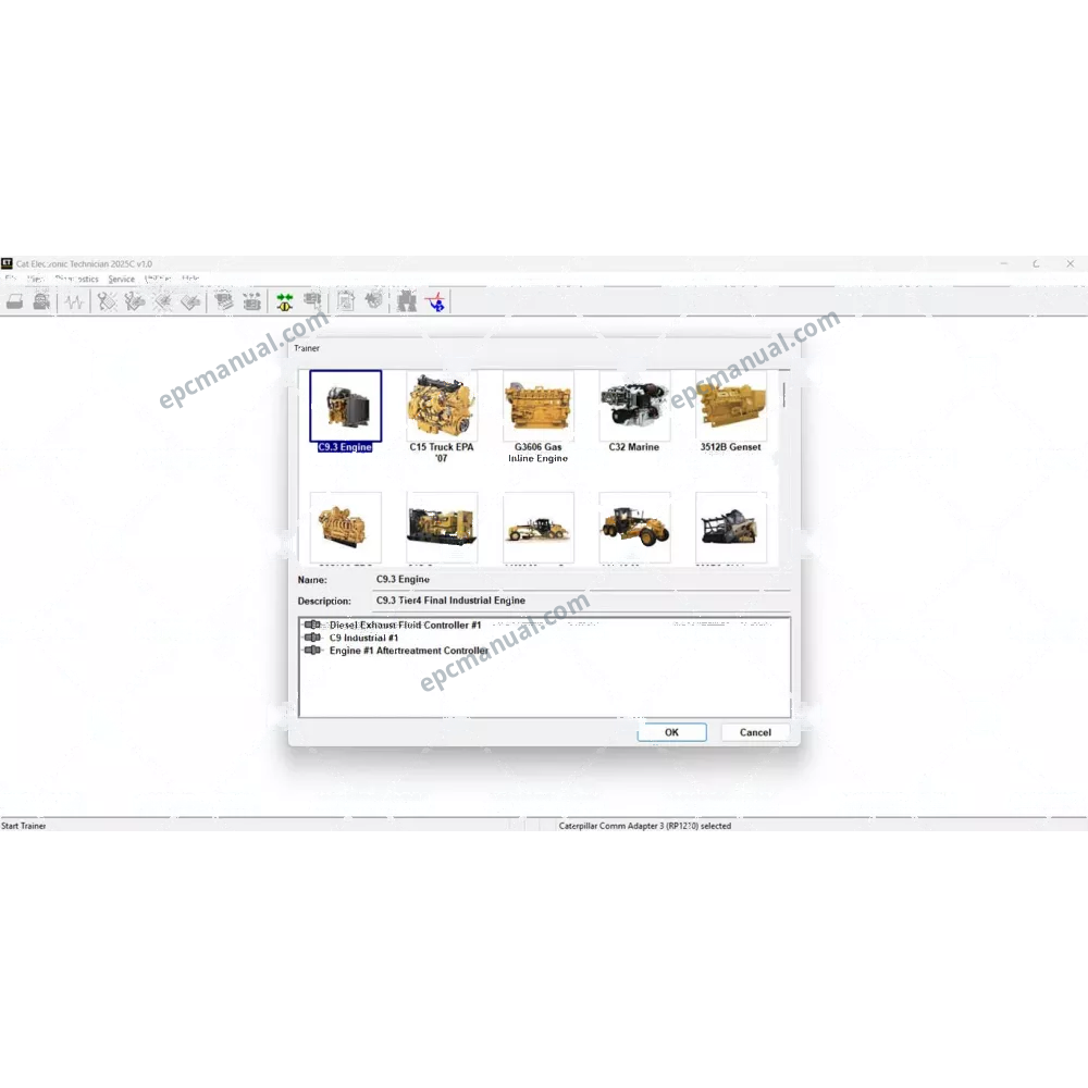 CAT ET 2025C screenshot 6