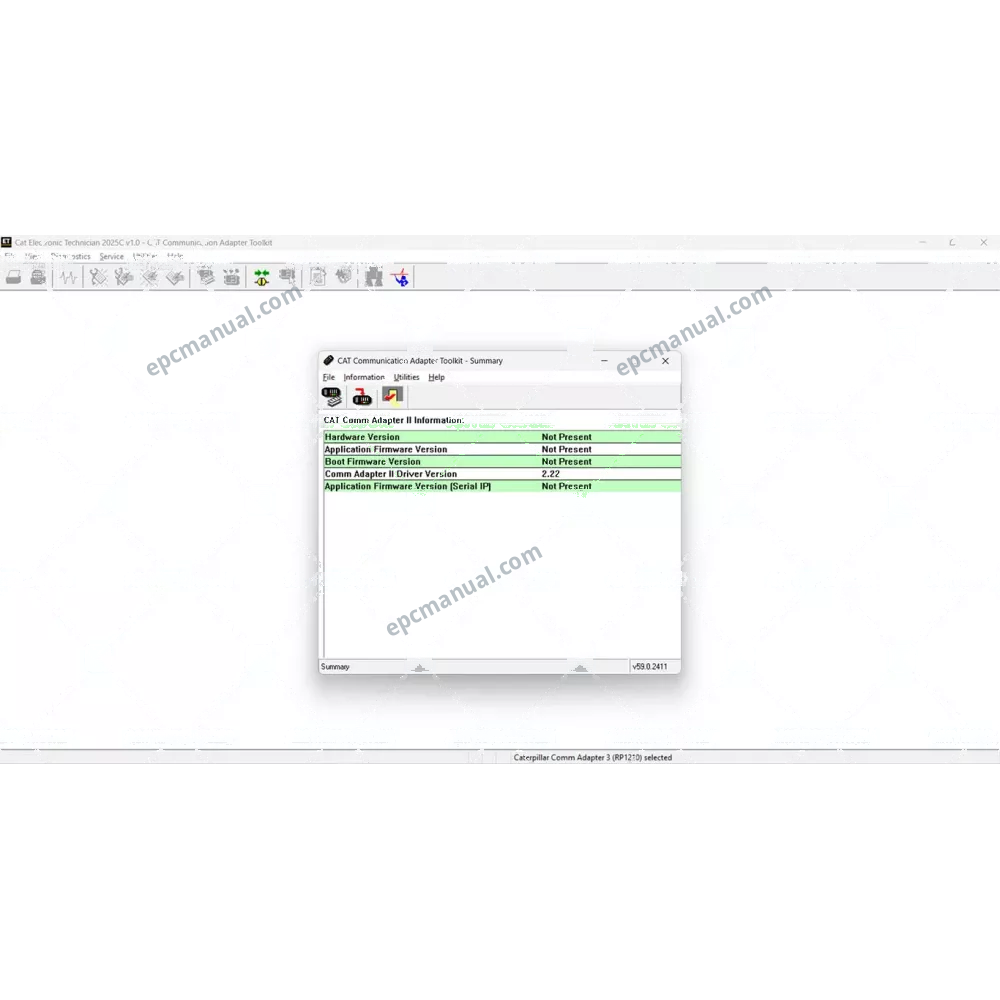 CAT ET 2025C screenshot 9