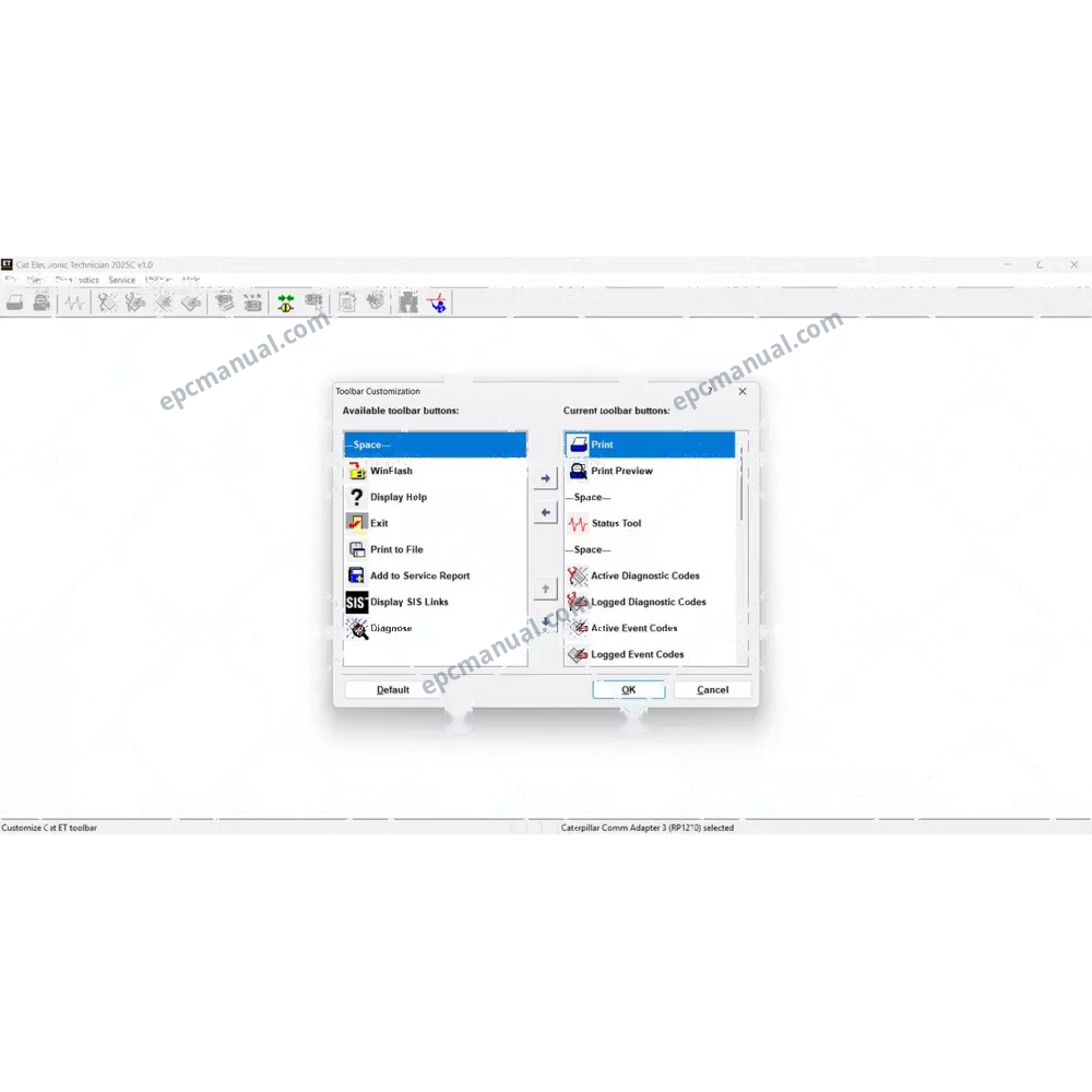 CAT ET 2025C screenshot 16