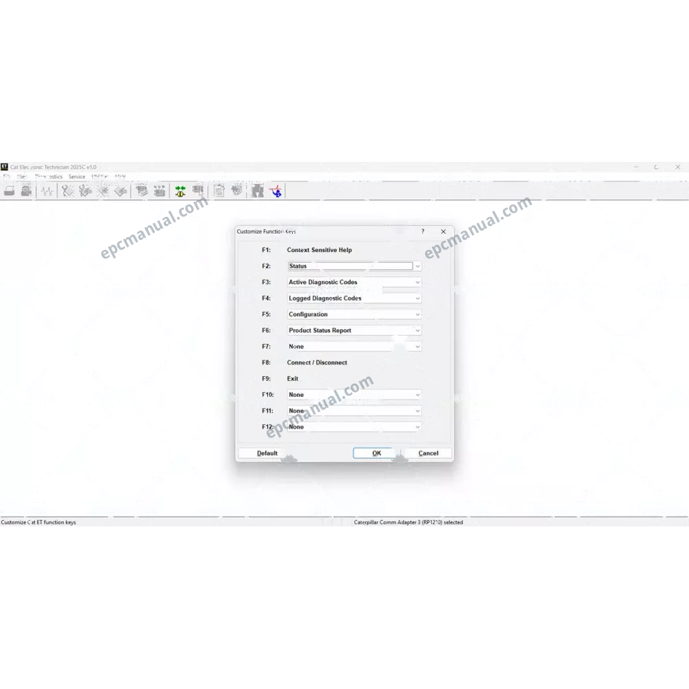 CAT ET 2025C screenshot 17