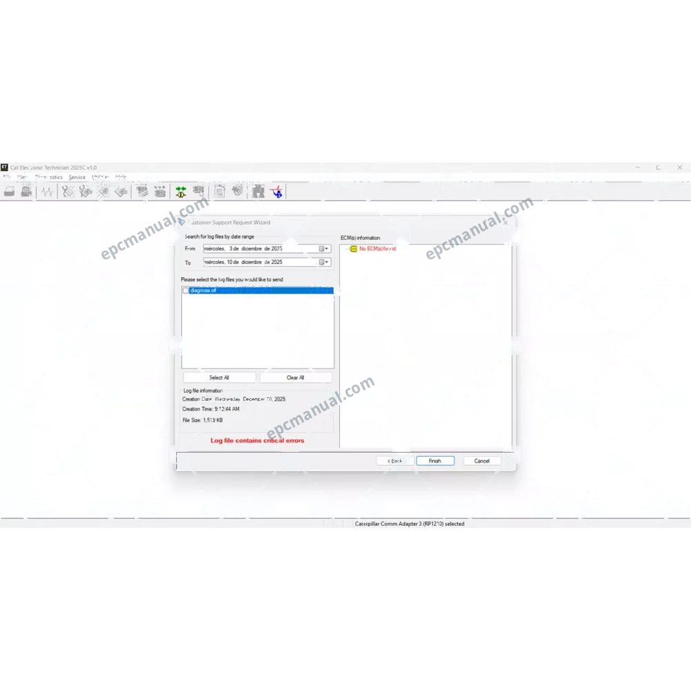 CAT ET 2025C screenshot 20