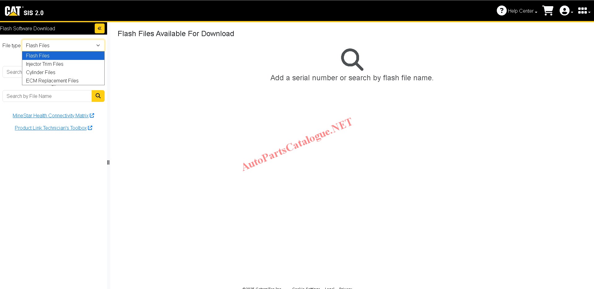 Caterpillar SIS 2.0 Online CAT SIS 2.0 screenshot 23