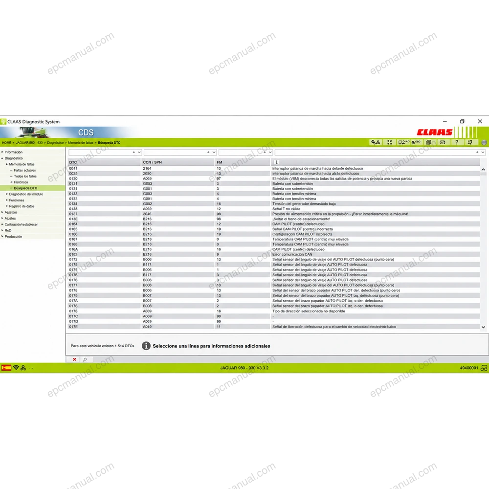 CLAAS CDS screenshot 5
