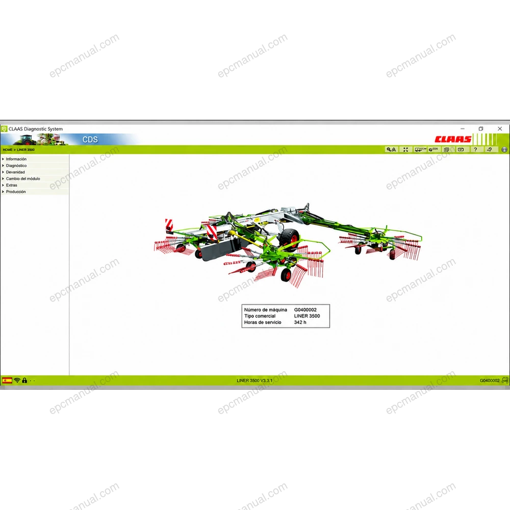 CLAAS CDS screenshot 7