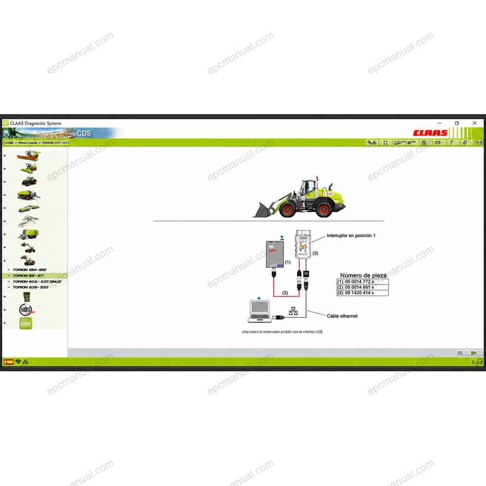 CLAAS CDS screenshot 8
