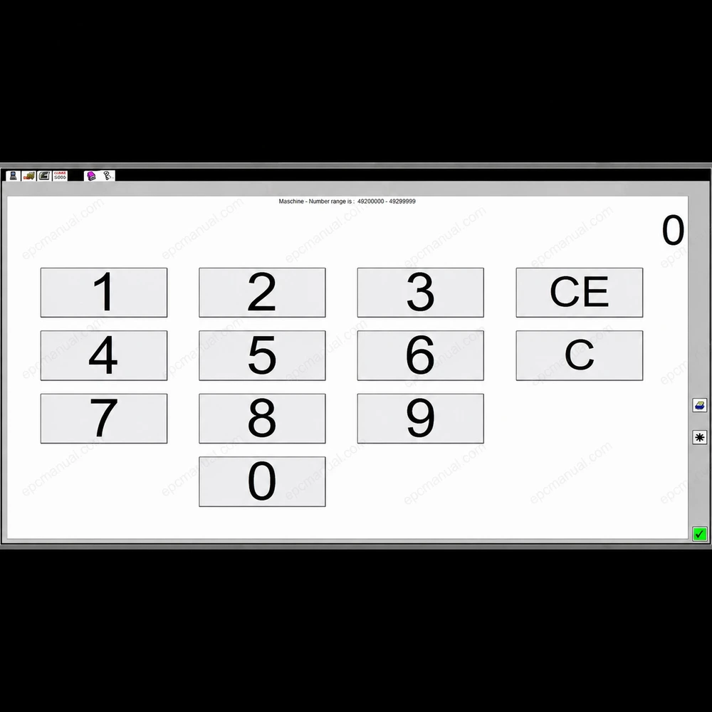 CLAAS DIAGNOSTIC SYSTEM 5000 screenshot 8