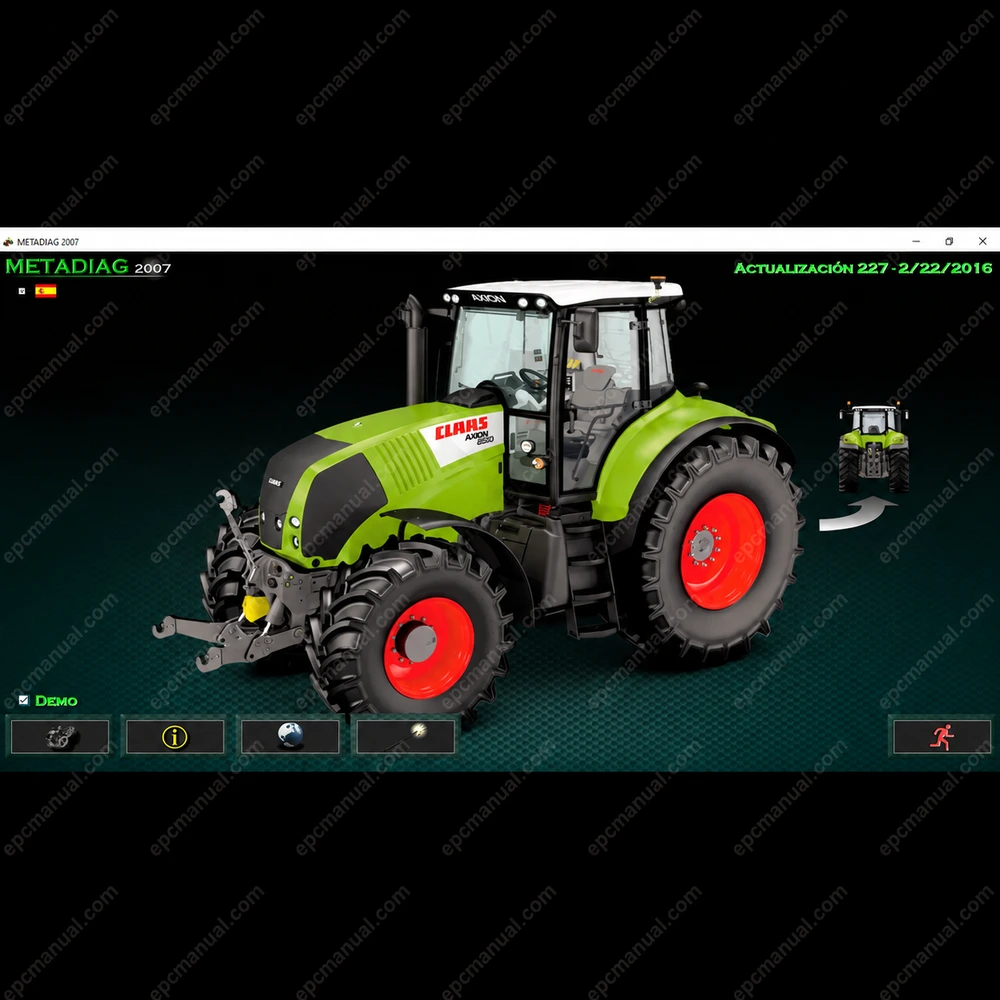 CLAAS METADIAG 227 screenshot 2