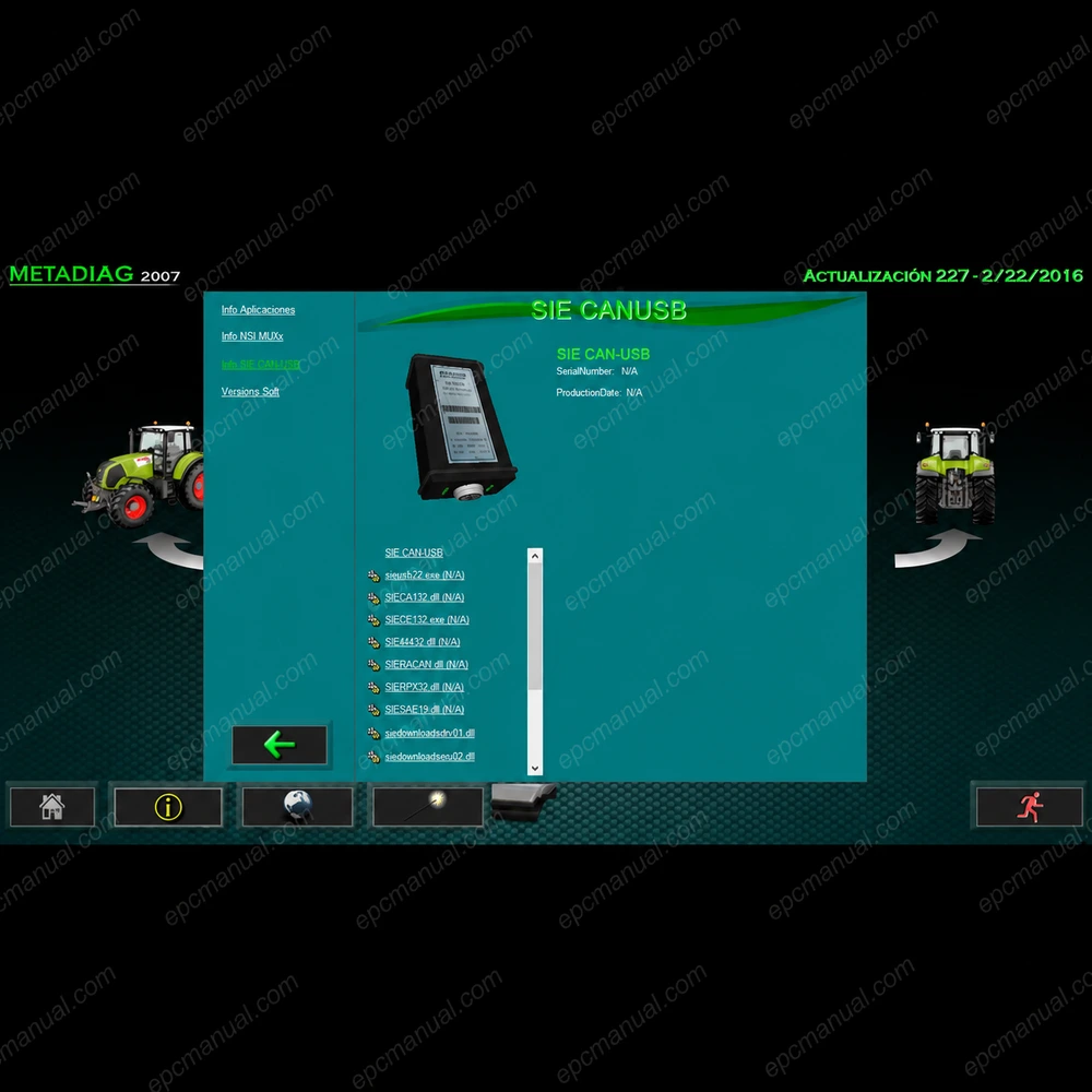 CLAAS METADIAG 227 screenshot 8