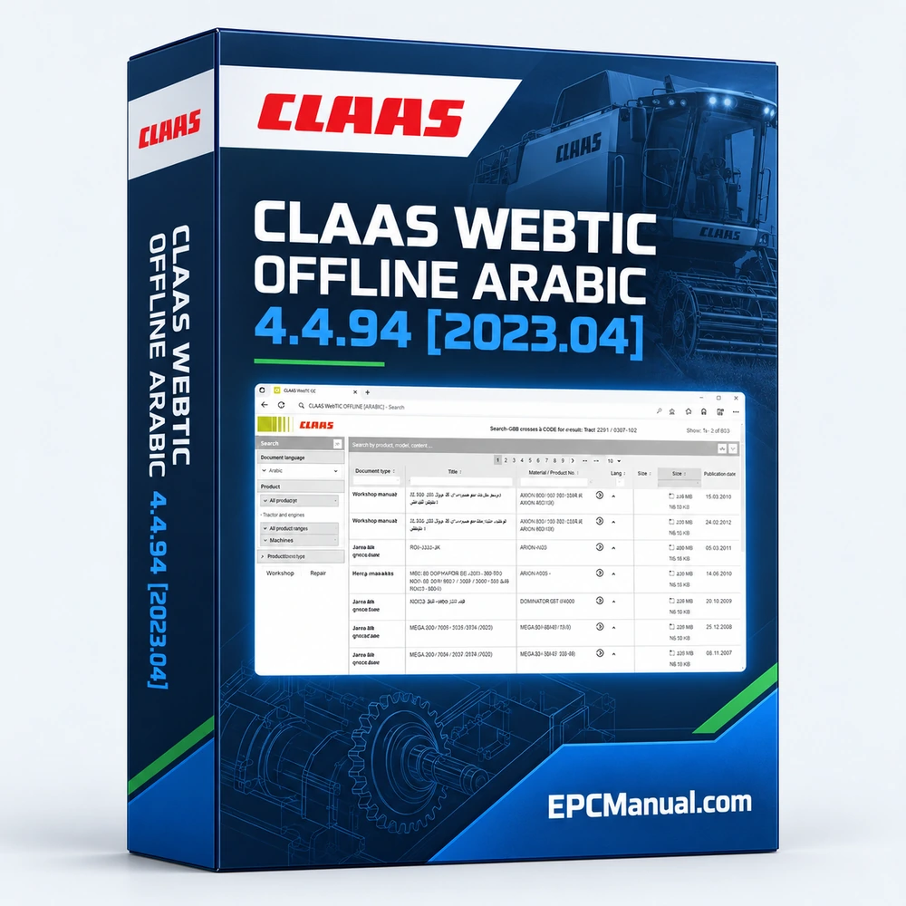 CLAAS WEBTIC OFFLINE ARABIC 4.4.94