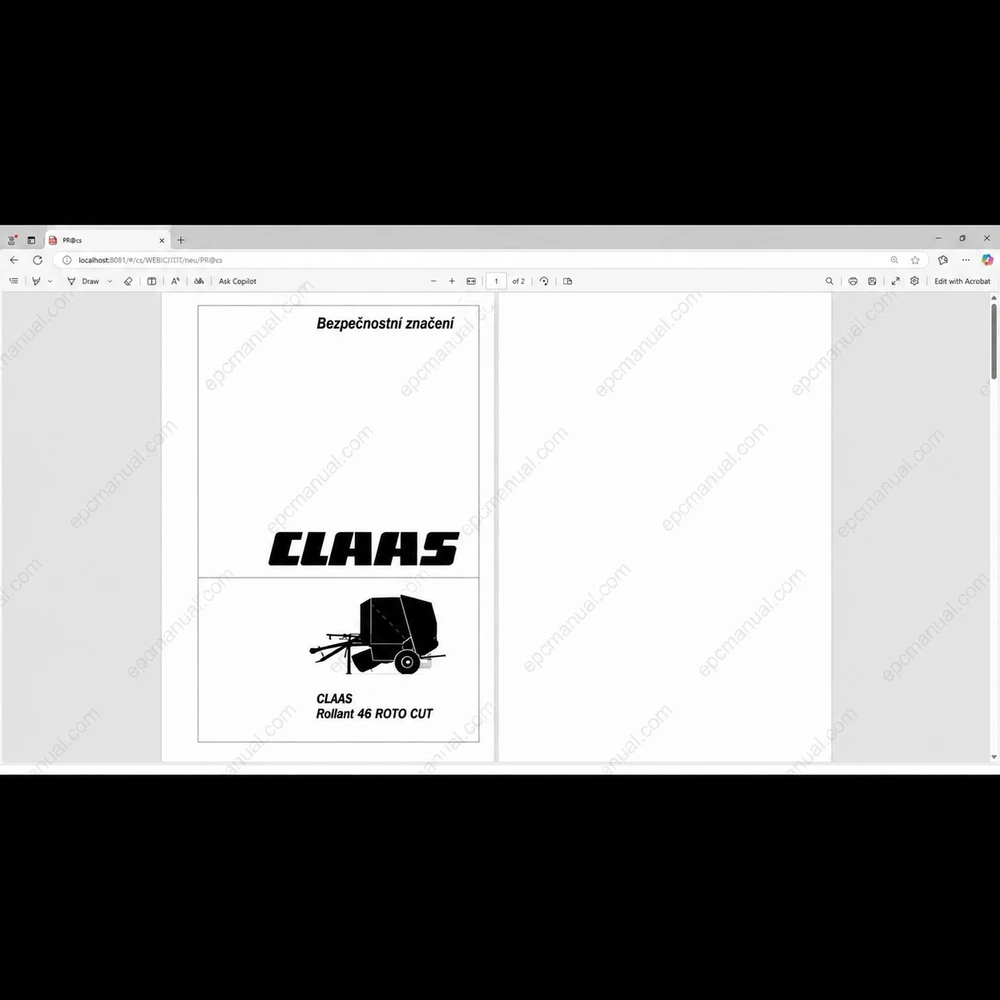CLAAS WEBTIC OFFLINE CZECH 4.4.94 screenshot 7