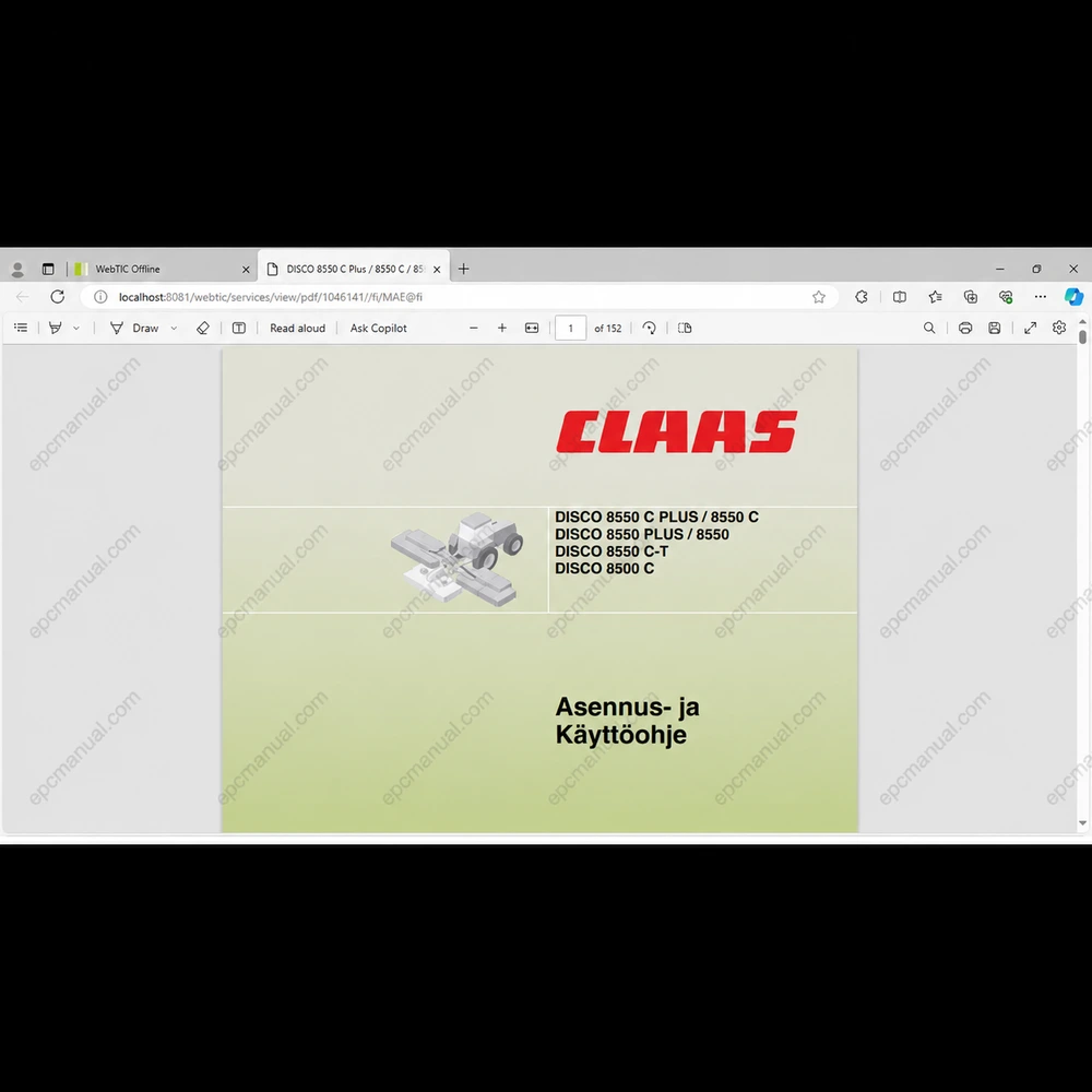 CLAAS WEBTIC OFFLINE FINNISH 4.4.94 screenshot 4