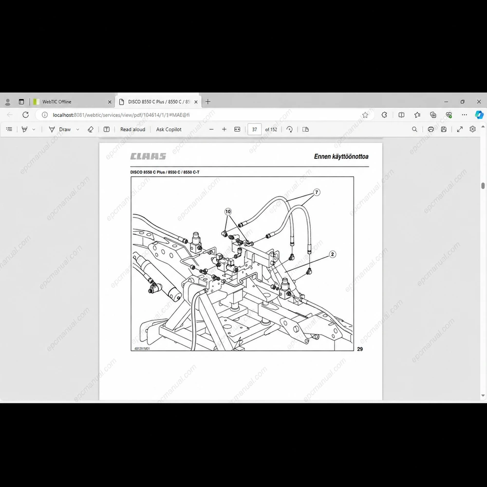 CLAAS WEBTIC OFFLINE FINNISH 4.4.94 screenshot 7