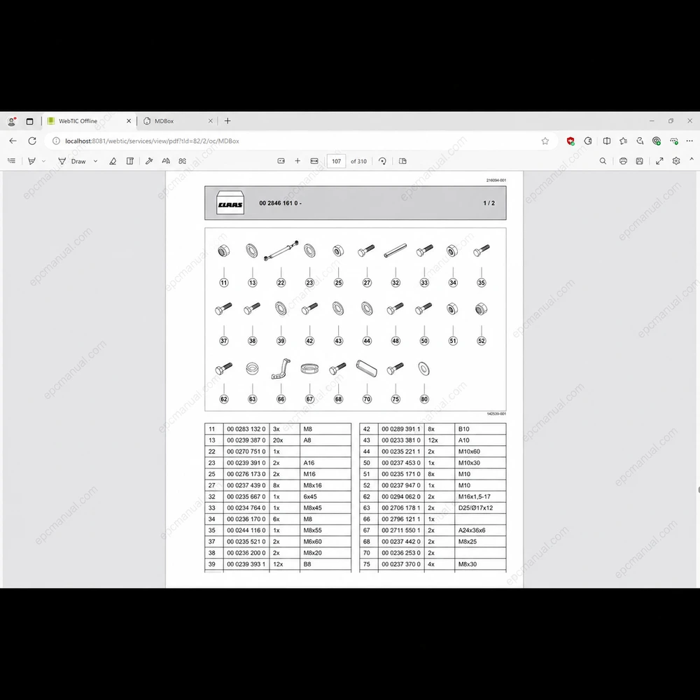 CLAAS WEBTIC OFFLINE GERMAN 4.4.94 screenshot 4