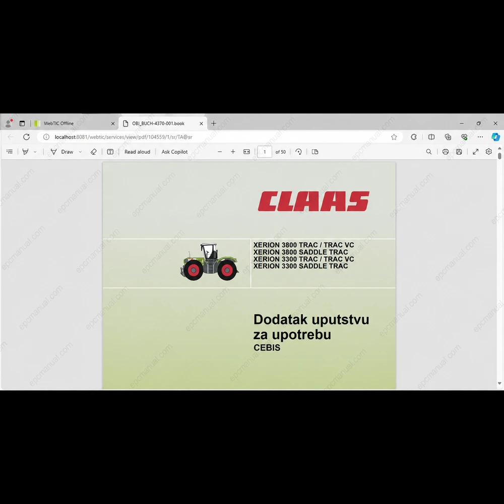 CLAAS WEBTIC OFFLINE SERBIAN 4.4.94 screenshot 6