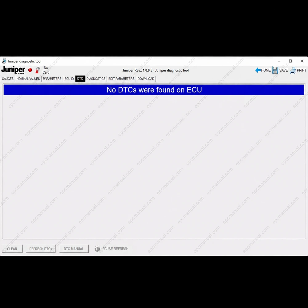 CLARK JUNIPER DIAGNOSTIC TOOL 1.0.0.5 screenshot 7