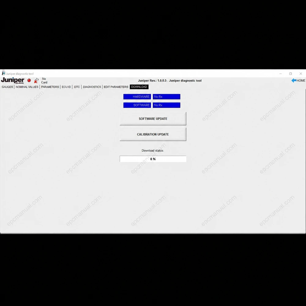 CLARK JUNIPER DIAGNOSTIC TOOL 1.0.0.5 screenshot 11