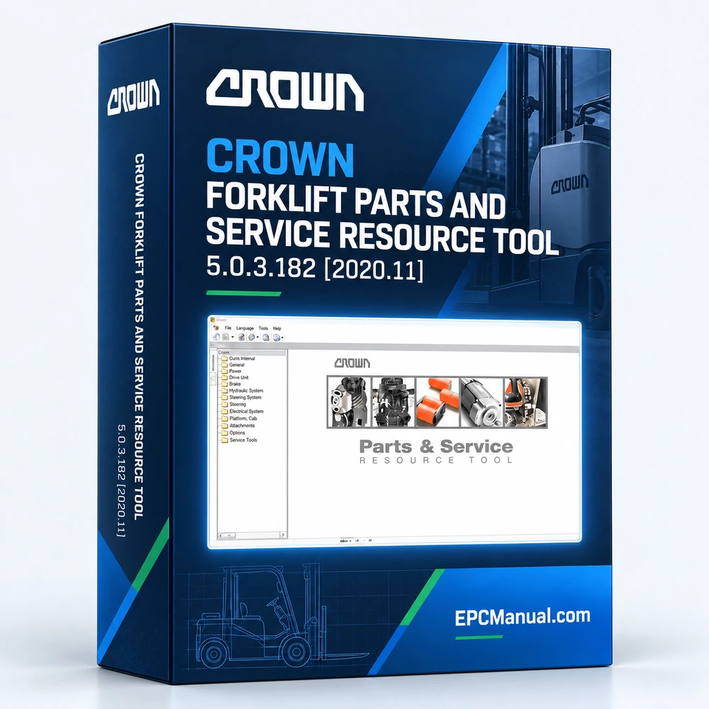 CROWN FORKLIFT PARTS AND SERVICE RESOURCE TOOL 5.0.3.182
