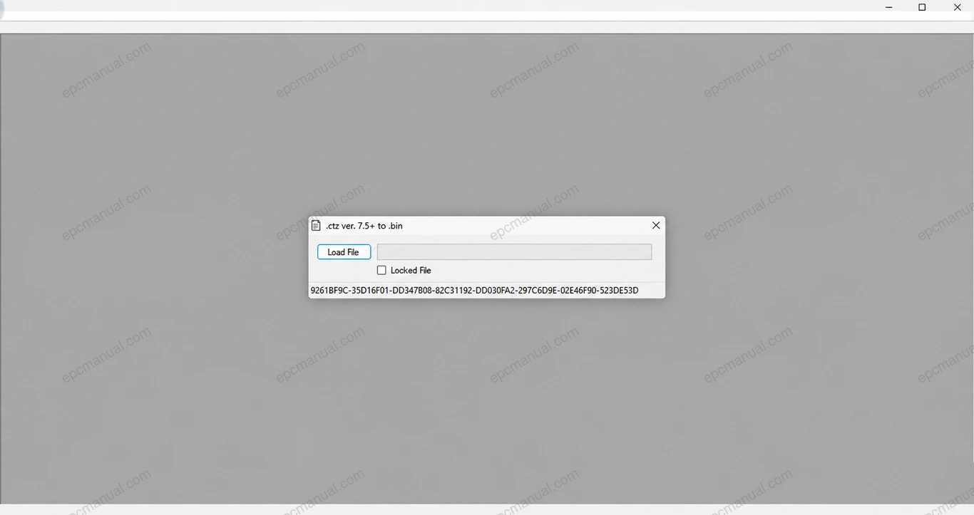 CTZ TO BIN CONVERTER screenshot 2