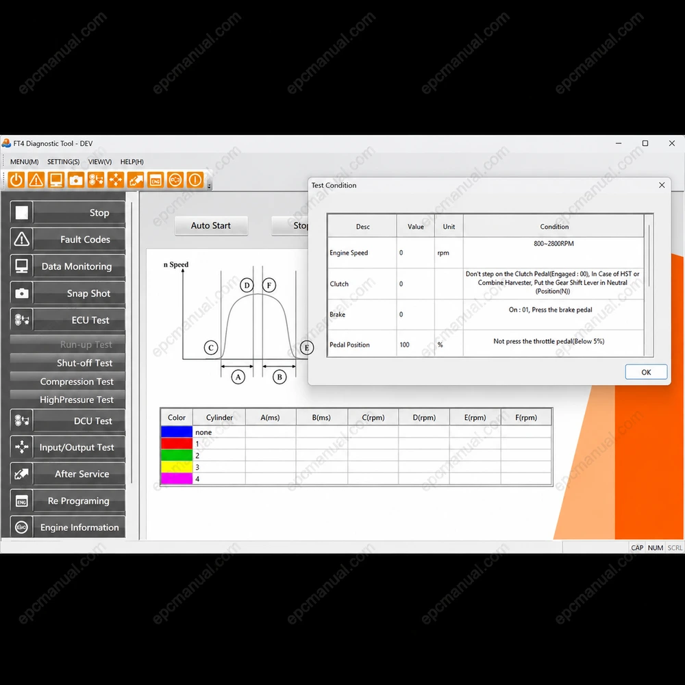 DAEDONG DIAGNOSTIC TOOL FT4 SCAN 4.21 screenshot 4
