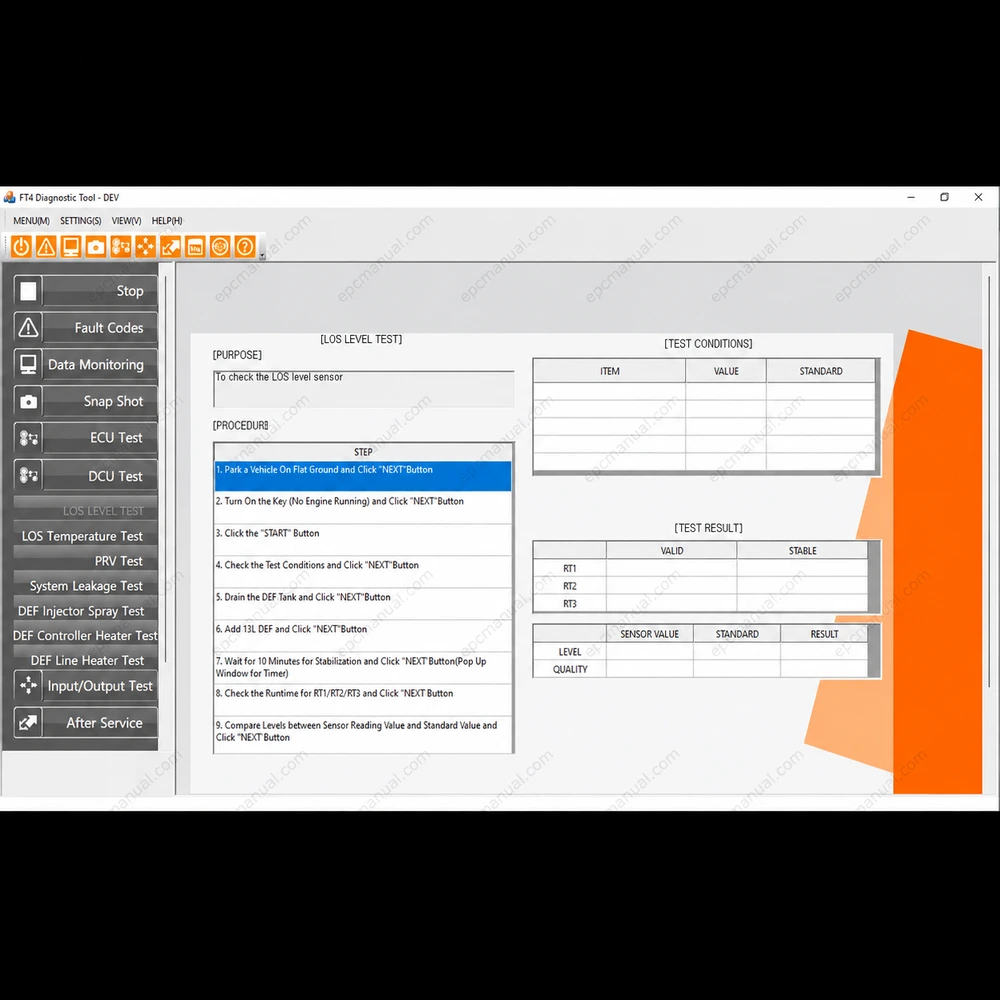 DAEDONG DIAGNOSTIC TOOL FT4 SCAN 4.21 screenshot 5