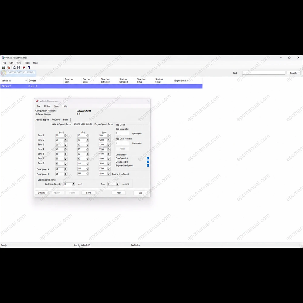DETROIT DIESEL REPORTS 9.03 screenshot 6