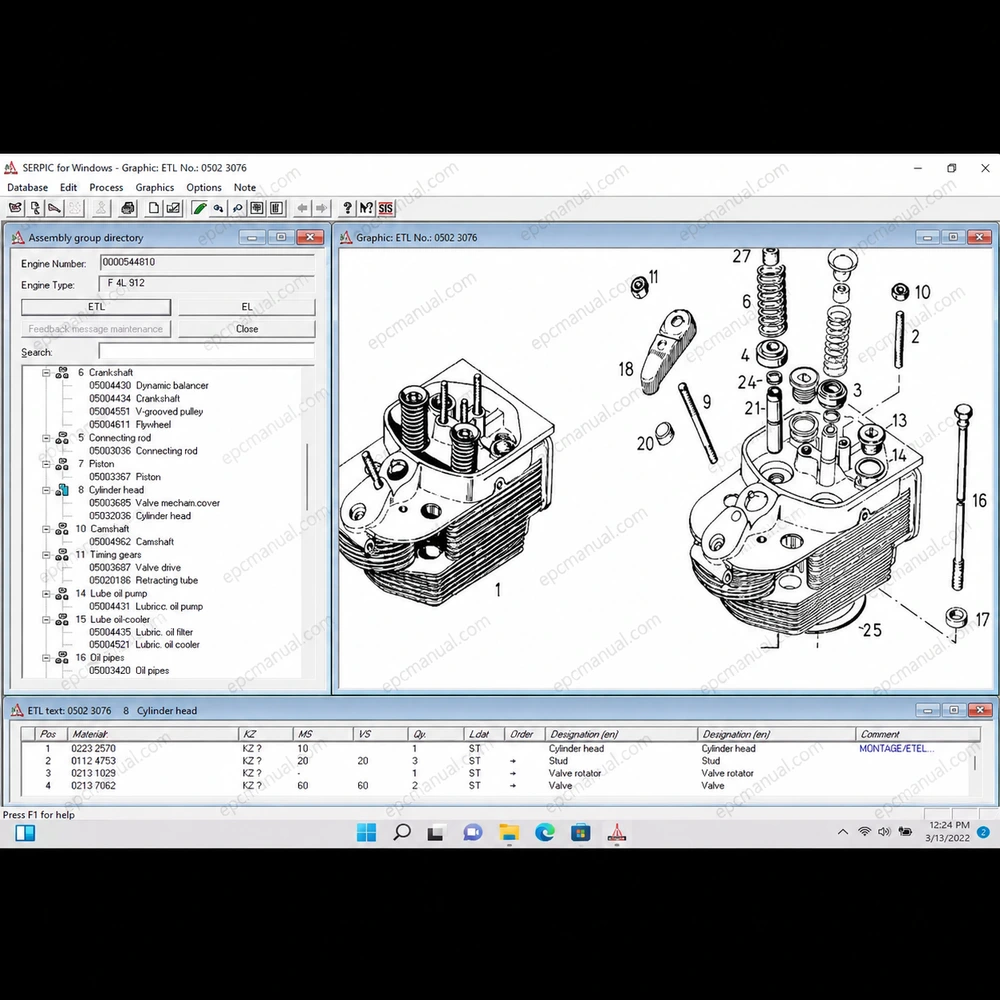 DEUTZ SERPIC 2012.01 screenshot 3