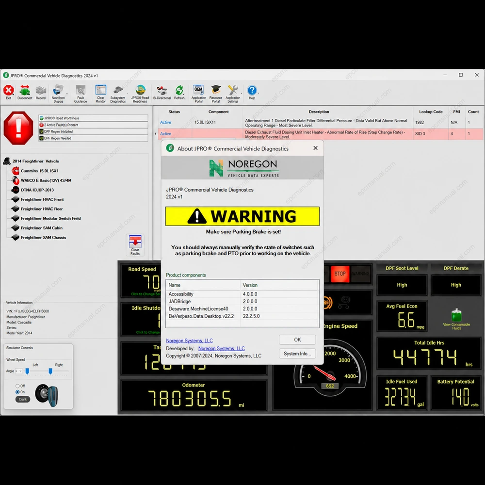 DIAGNOSTIC BY NOREGON FAMILY PACKAGE screenshot 3