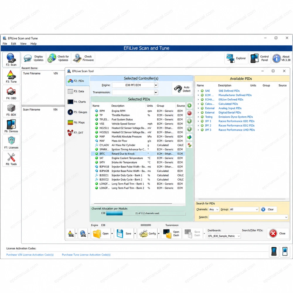 EFI LIVE SCAN AND TUNE 8.3.38 screenshot 4