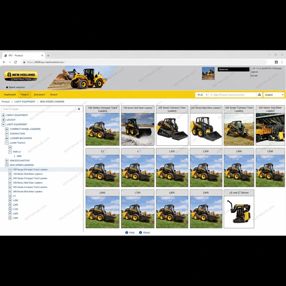 ETIM GO NEW HOLLAND CONSTRUCTION 8.18 screenshot 9