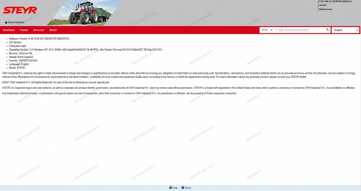 ETIM GO STEYR 818 screenshot 3
