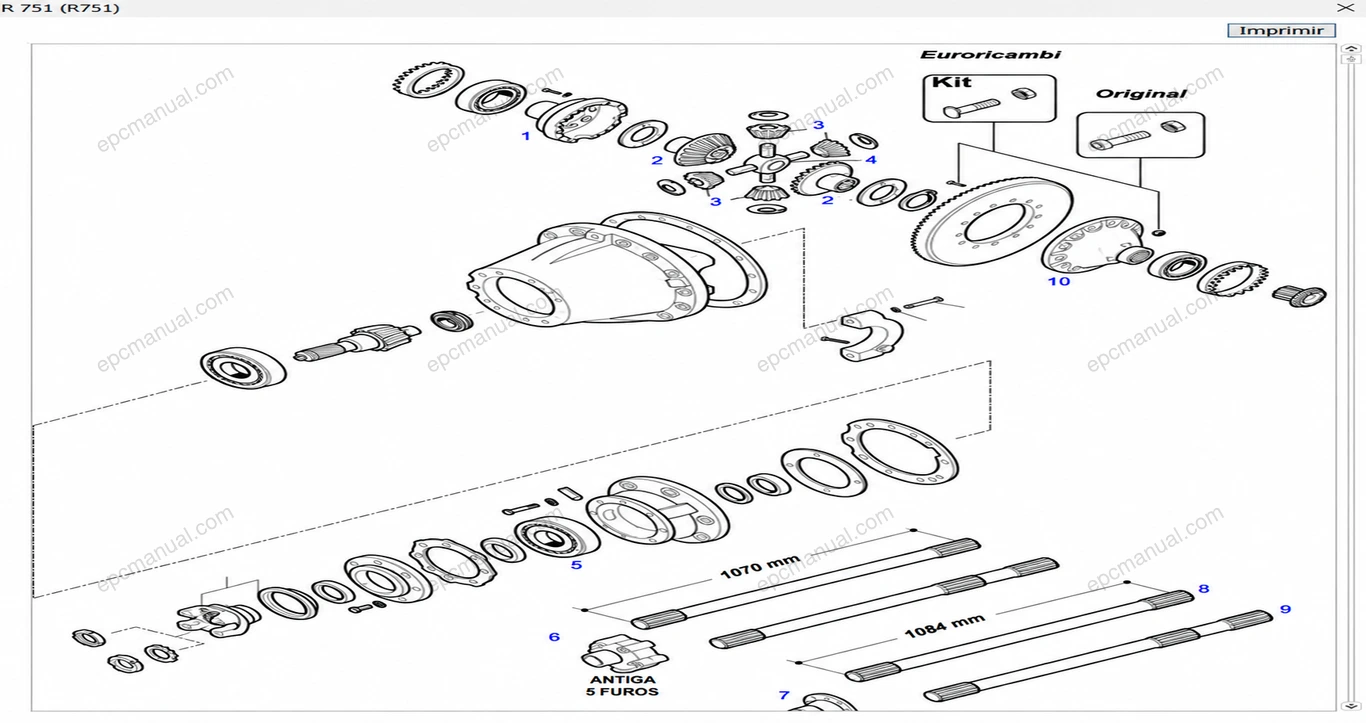 EURORICAMBI EUROTECNICA PORTUGUESE screenshot 6